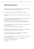 Safety Management exam 2023 with 100&percnt; correct answers