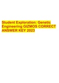 Student Exploration: Genetic Engineering GIZMOS CORRECT ANSWER KEY 2023