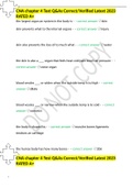 CNA chapter 4 Test Q&As Correct&sol;Verified Latest 2023 RATED A&plus;
