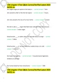 CNA chapter 4 Test Q&As Correct&sol;Verified Latest 2023 RATED A&plus;