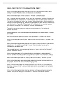 RMA CERTIFICATION PRACTICE TEST