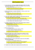 CNA Prometric Test 2