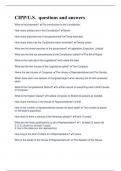 CIPP&sol;U&period;S&period; questions and answers