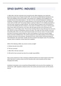 SP&emacr;D SAPPC&colon; INDUSEC exam 2023 with 100&percnt; correct answers
