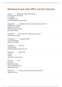 Bahamas Exam with 100&percnt; Correct Answers
