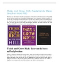 Samenvatting Think and Grow Rich
