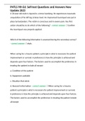 PHTLS Test Exam Questions and Answers 2023