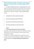 NURS 6550 FINAL EXAM &ndash; Questions and Answers rated A&plus; Guaranteed Success latest update 2023 