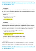 NURS 6560 FINAL EXAM Questions and Answers Best Rated A&plus; Latest Update 2023