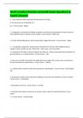 North Carolina Practice Locksmith Exam Questions & Expert Answers