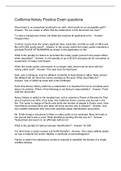 California Notary Practice Exam questions