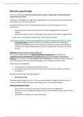 Vak klinische psychologie &lpar;master&rpar; - 2024&sol;2025