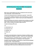 C779 Test A&comma;B&comma;C&comma;D Bundled Exams With Complete Solution Graded A&plus; &lpar;everything you need is here&rpar;
