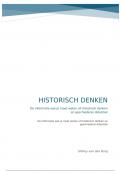 Samenvatting Historisch denken H1 t&sol;m3 en Geschiedenisdidactiek