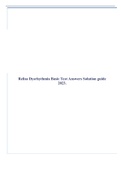 Relias Dysrhythmia Basic Test Answers Solution guide 2023&period;
