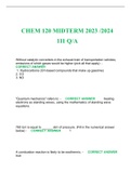 CHEM 120 MIDTERM 2023 /2024