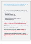 FLORIDA JURISPRUDENCE PT EXAMINATION LATEST 2024-2025 REAL EXAM 370  QUESTIONS AND CORRECT ANSWERS &lpar;VERIFIED ANSWERS&rpar; &vert;AGRADE &period;