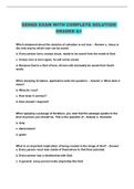 GENED EXAM WITH COMPLETE SOLUTION GRADED A&plus;