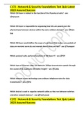 C172 - Network & Security Foundations Test Quiz Latest 2023 Assured Success 