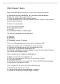CNA Chapter 5 Exam Questions And Answers 
