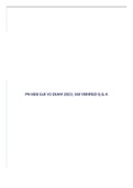 PN HESI Exit V2 EXAM 2023&semi; 160 VERIFIED Q & A