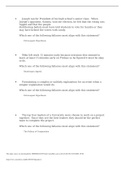 PHI 105 Topic 4 Quiz: Fallacies In Everyday Life Quiz (Version 2) Questions & Answers.