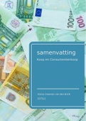 Samenvatting Consument & recht in de praktijk, ISBN: 9789462905184