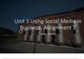 Asssignment 2: Social media in buisness coursework