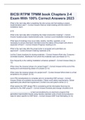 BICSI RTPM TPMM book Chapters 2-4 Exam With 100&percnt; Correct Answers 2023