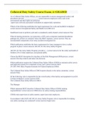 Collateral Duty Safety Course Exam&semi; A&plus;GRADED