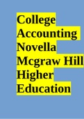 College Accounting Novella Mcgraw Hill Higher Education
