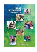 Complete TEST BANK FOR HUMAN DEVELOPMENT: A LIFE-SPAN VIEW 8TH EDITION ROBERT V. KAIL JOHN C. CAVANAUGH ISBN-10: 1337554839 ISBN-13: 9781337554831
