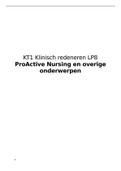 KT1 Klinisch redeneren LP8 - Compleet