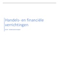 Samenvatting Handels- en financiële verrichtingen (HW - UGent)