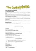 WJEC Biology AS/A Level Unit 1.2 Carbohydrates