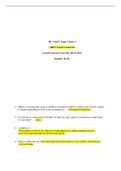 HLT 362V Topic 1 Quiz 1 &lpar;Summer Term&rpar; Grand Canyon Spring 2023