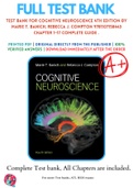 Test Bank For Cognitive Neuroscience 4th Edition By Marie T. Banich; Rebecca J. Compton 9781107158443 Chapter 1-17 Complete Guide .