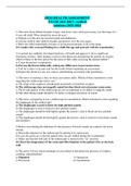 HESI HEALTH ASSESSMENT  EXAM-with 100&percnt; verified solutions-2023-2024