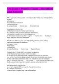 Soc Exam 1 Practice Exam &lowbar;&lowbar; Questions And Answers