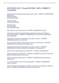 Exam &lpar;elaborations&rpar; DITCHING KSV 2 