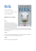 Boekverslag Nederlands  Birk, ISBN: 9789044532784