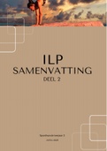 ILP Samenvatting Deel 2 