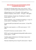 2023 AF EMS Protocols&vert; 86 QUESTIONS&vert; WITH COMPLETE SOLUTIONS