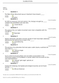 Exam 2&lowbar;Soc 3304 Questions with correct Answers