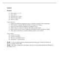 Healthcare management summary:  Slides, Notes, ALL book chapters,  Articles