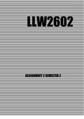 LLW2602 Assignment 2 Semester 2 2023