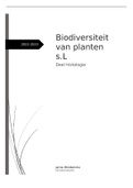 samenvatting van Biodiversiteit van planten 