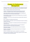 Chapter 12&colon; Performance  Management