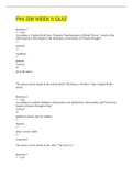 PHI 208 WEEK 5 &lpar;Questions And Answers&rpar;
