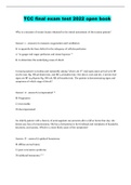 TNCC FULL SOLUTION PACK &vert;ALL TNCC EXAMS AND STUDY QUESTIONS  ANSWERED CORRECTLY